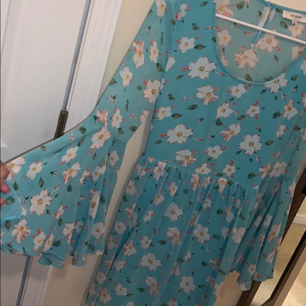 Light blue umgee dress